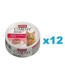 ANIMONDA Carny Ocean biely tuniak a hovädzie 12 x 80g