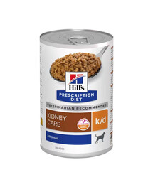 HILL'S Prescription Diet Canine k/d Kidney Care 350g mokré krmivo pre psov podporujúce funkciu obličiek