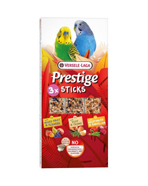 VERSELE-LAGA Prestige Sticks 3 rôzne tyčinky pre malé papagáje 90g