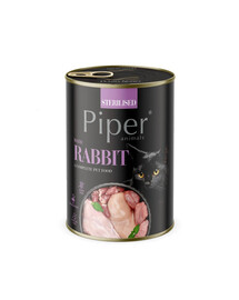 PIPER Sterilizovaný s králikom 400g pre sterilizované mačky