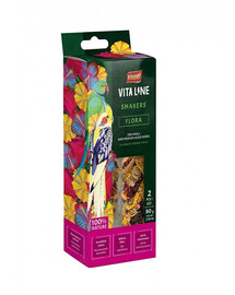 VITAPOL Vitaline Smakers Flora pre malé a stredne veľké papagáje 80 g