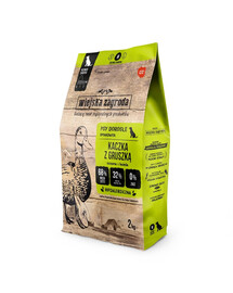 WIEJSKA ZAGRODA Kaczka z gruszką chrupki M 2 kg