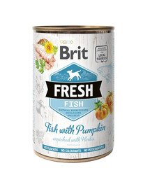 BRIT FRESH fish & pumpkin 400 g ryby a tekvica