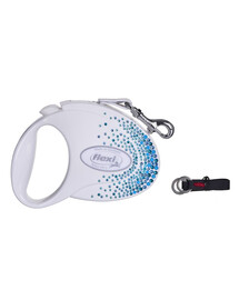 FLEXI Glam Splash Ocean S 3m biela páska