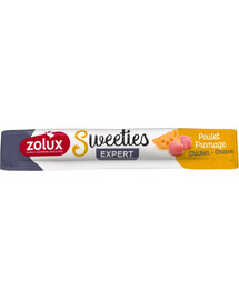 ZOLUX Krémové psie maškrty SWEETIES s kuracím mäsom a syrom 14 g