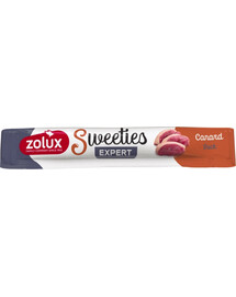ZOLUX Krémová psia maškrta SWEETIES s kačicou 14 g