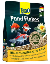 TETRA Pond Flakes 4 L Krmivo pro jezírkové ryby ve vločkách
