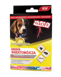 PCHEŁKA Insekticídny obojok pre psov 35 cm