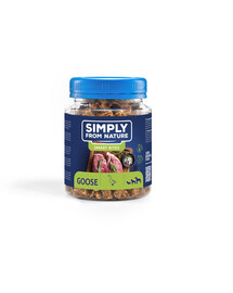 SIMPLY FROM NATURE Smart Bites Tréningové maškrty z husacieho mäsa 130 g