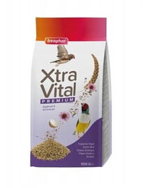 BEAPHAR XtraVital Exotic Bird 500 g Prémiové krmivo pre exotické vtáky
