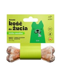 AZANKI Kosť s hmyzom a černicami pre psov S/M 12cm