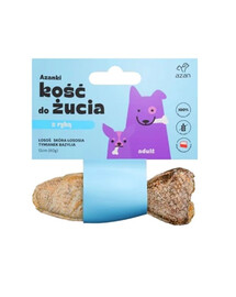 AZANKI Kosť s lososom pre psa 12cm