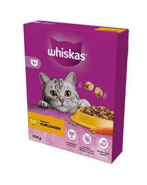 WHISKAS Adult 300 g Granule s kuracím mäsom pre mačky