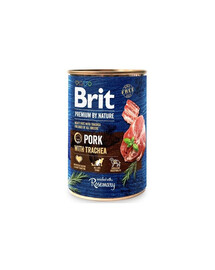BRIT Premium by Nature Pork and Trachea 400 g