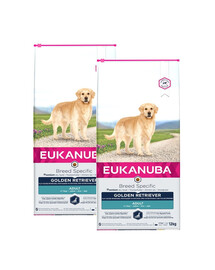EUKANUBA Adult Breeds Specific Golden Retriever Chicken 2 x 12 kg
