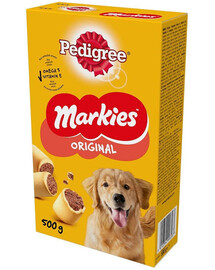 PEDIGREE Markies Original 500 g Chrumkavé maškrty pre dospelých psov