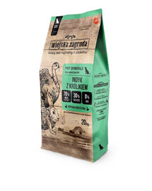 WIEJSKA ZAGRODA Chrumkavá morka s králikom S 20kg