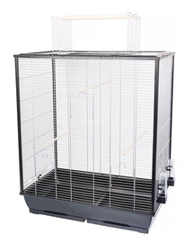 INTERZOO Fiona XL Klietka pre vtáky 78 cm čierna