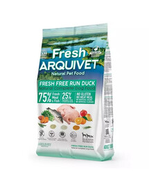 ARQUIVET Fresh Polo-vlhké krmivo pre psov s kačicou a morskými rybami 2,5 kg