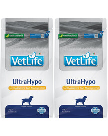 FARMINA Vet Life UltraHypo Dog krmivo pre psa s alergiou 2 x 2 kg