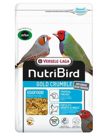 VERSELE-LAGA NutriBird Gold Crumble Tropical Finches 1 kg suché vaječné krmivo pre tropické vtáky