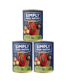 SIMPLY FROM NATURE Konzerva Konské mäso so zemiakmi 3x400g