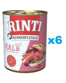 RINTI Kennerfleisch Veal 6x800 g
