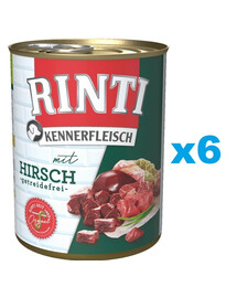 RINTI Kennerfleisch Venison 6x800 g