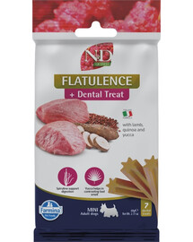 FARMINA N&D Quinoa Dental Treat Flatulence Mini 60 g (7 ks) Dentálna maškrta pre psov malých plemien