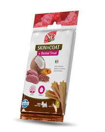 FARMINA N&D Quinoa Dental Treat Skin Coat Venison Mini 60 g (7 ks) Dentálna maškrta pre psov malých plemien
