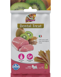 FARMINA N&D Tropical Selection Dental Treat Pork Mini 60 g (7 ks) Dentálna maškrta pre psov malých plemien