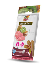 FARMINA N&D Tropical Selection Dental Treat Pork Medium/Maxi 100 g (7 ks) Dentálna maškrta pre stredné a veľké psy