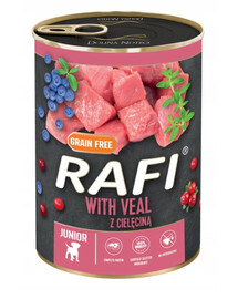 RAFI Veal z cielęciną 400 g mokra karma dla psa