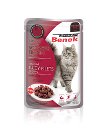 Super Fileciki w sosie z wołowiną 85 g
