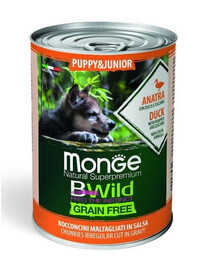 BWild grain free Puppy kaczka 400 g
