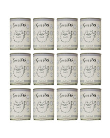 GUSSTO Cat Fresh Lamb mokré krmivo pre mačky s jahňacím mäsom 12x400 g