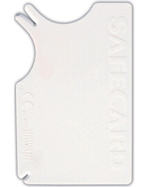 KARTA DO USUWANIA KLESZCZY PLASTIK