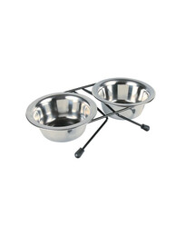 TRIXIA Stojan a 2 misky 2 x 1.8l