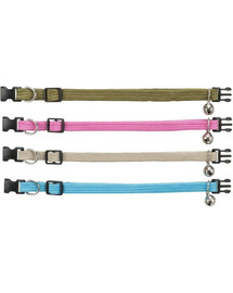 Obroża dla kota z dzwonkiem Mix kolorów