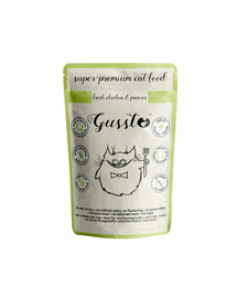 GUSSTO Cat Fresh Chicken Prawns sáčok 85 g pre mačky kurča s krevetami