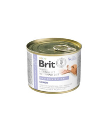 BRIT Veterinary Diet Grain Free Gastrointestinal 200 g losos s hrachom pre psy s citlivým tráviacim systémom