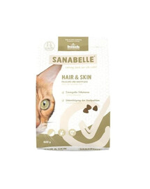 SANABELLE Hair Skin 400 g Krmivo pre mačky podporujúce kondíciu srsti a pokožky