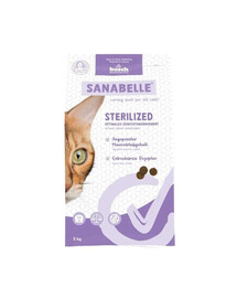 SANABELLE Sterilized 2 kg Krmivo pre sterilizované mačky