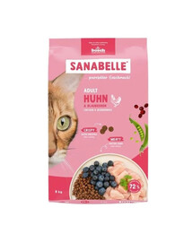 SANABELLE Adult 8 kg Krmivo pre dospelé mačky s kuracinou
