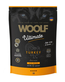 WOOLF Ultimate Soft Adult Dog Turkey 1 kg bezobilné krmivo s morčacím mäsom pre psov