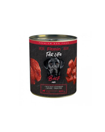 FITMIN For Life Beef Pate 800g Paštéta s hovädzím mäsom pre psov