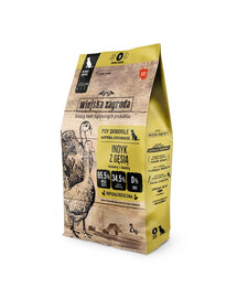 WIEJSKA ZAGRODA Indyk s husou krmivo pre psov chrumkavé M 2 kg