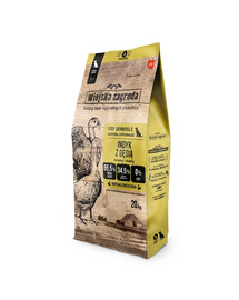 WIEJSKA ZAGRODA Indyk s husou krmivo pre psov chrumkavé M 20 kg