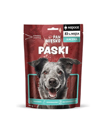 PAN MIĘSKO Pásky Kačica pamlsek pro psa 100 g