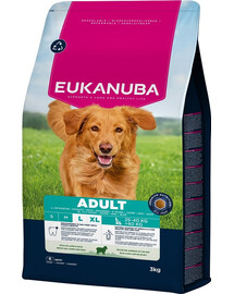 EUKANUBA Adult Large Breeds Lamb Rice 3 kg Krmivo pre psov veľkých plemien bohaté na jahňacinu a ryžu